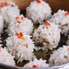 Bolas de Raiz de Lótus com Pérola 320g Arroz Glutinoso Hotel Restaurante Catering Banquete Familiar Especialidade Semi-acabado Gourmet Congelado Ingredientes Bolinhas de Carne