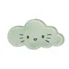 Gato Cuadros Lindo de Dibujos Animados Nube Acrílica DIY Accesorios para el Cabello Tocado Pasador Parche Accesorios de Pasador Lateral