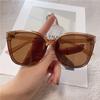 Estilo Nuevo Selecciones de Influencers de Xiaohongshu, Gafas de Sol Cuadradas Grandes para Hombres y Mujeres, Adecuadas para Caras Redondas, Efecto Adelgazante, Gafas de Sol con Protección UV