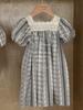 Ropa para Niños Jenny Ropa de Verano para Bebé Ropa para Trepar Estilo Coreano Estilo Bohemio Manga Corta Cuello de Encaje Wrap Cierre de Broche Ropa para Bebés Niñas