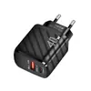 Cabeça de carregamento rápido de celular transfronteiriço QC + adaptador de porta dupla PD20W para carregador flash Huawei Apple Samsung