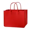 Bolsa de Fieltro para Compras, Gran Capacidad, Logo Personalizable, Ecológica, Bolso Conveniente, Perfecto como Regalo para Tiendas de la Industria de la Belleza