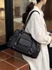Bolsa Tote Grande de Estilo Dulce y Fresco para Mujer 2026 Nueva Tendencia Bolso Versátil Bolsa para Uniforme Bolso de Hombro Simple