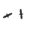 Acessórios de Conexão para Irrigação de Jardim com Gancho Duplo 4/7mm Conexão Capilar de PVC 4*7 Acessórios de Rega por Gotejamento para Jardim e Pomar