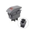Interruptor de Modificação de Carro 12Vled Interruptor Basculante à Prova d'Água Iate RV Interruptor de Botão Interruptor de Barco