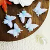 Novos Acessórios de Resina Borboleta Brilhantes de Camada Dupla para DIY em Acessórios de Cabelo, Chapéus, Luvas, Anéis, Colares, Pulseiras, Presilhas de Cabelo, Brincos e Acessórios