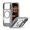 Capa de Celular Apple 18 Aplicável Transfronteiriça com Carregamento Magnético, Suporte de 45 Graus, Capa para Celular 18Pm, Capa Protetora à Prova de Choque