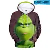 Moletons de Halloween para atacado para homens e mulheres, com forro de fleece, moletons de Natal, quentes, modernos, estilosos e casuais