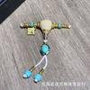 Conjunto Triplo de Fosfato de Magnésio de Vidro Sepa Acessórios DIY Wen Play Pulseira Colar Pingente Vidro Sepa Triplo