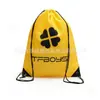 Bolsa de cordón de poliéster 210D hecha en casa, bolsa con cordón de tela Oxford, set de impresión de logo publicitario urgente, hecho en casa