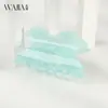 Wjia Pinça de Ácido Acético de Alta Textura Francesa Pinça de Tubarão Sentido de Alto Padrão Grampo de Cabelo Placa Traseira para Cabelo Pinça de Garra para Cabelo Prendedor de Cabelo