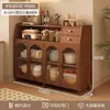 Gabinete de Vestíbulo, Aparador de Comedor, Vitrina de Té de Pared para Sala de Estar, Gabinete Lateral, Estante Multifuncional para Almacenamiento de Utensilios de Cocina