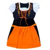 Nuevo disfraz de actuación infantil para niñas alemanas Múnich Oktoberfest vestido para escenario