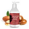 Rsny Exportación Transfronteriza Empaque en Inglés Acondicionador de Aceite de Argán para Cabello Rizado Repara el Cabello Seco y Encrespado