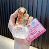 Llavero de Muñeca Rellena de Aceite, Botella Exquisita con Arena Movediza, Llavero para Coche, Colgante Joya para Bolso, Pequeño Regalo para Estudiantes al por Mayor