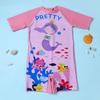 Traje de Baño para Niños Traje de Baño para Niños y Niños Pequeño, Mediano y Grande Traje de Baño para Niños Bebé y Estudiantes Jóvenes Traje de Buceo de Dibujos Animados Traje de Baño