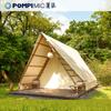Tenda Venda Direta Fabricante Resort Acampamento Celebridade da Internet Tenda Triangular Acomodação Selvagem Luxo Tenda Estrutura de Madeira