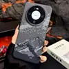 Adecuado para Huawei Mate80 Funda Magnética para Teléfono con Patrón de Kevlar P90ProMax Ultra-delgada Tacto Suave M70 Anticaídas Funda Dura