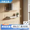 Soporte de Exhibición de Tablero Acrílico, Almacenamiento Transparente, Diseño de Alta Gama, Adecuado para Oficina, Dormitorio, Baño, Personalizable