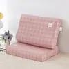 Funda de almohada de látex al por mayor funda de almohada de algodón funda de almohada de algodón lavado funda de almohada de algodón a rayas a cuadros para niños adultos transfronterizo