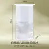 Alambre de Hierro Rizado Papel de Seda Blanco Bolsa de Empaque para Hornear Pan Tostado Croissant Pastelería Mochi Impermeable y a Prueba de Aceite Personalización