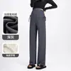 Pantalones de Maternidad Jq Jingqi para Otoño, Pantalones de Pierna Ancha de Algodón Puro para Mujeres Petites, No Aprietan la Barriga durante el Embarazo, Pantalones Largos para Mujeres Embarazadas, Ropa de Maternidad de Invierno