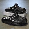 Nuevos Zuecos de Eva para Hombre de Verano, Antideslizantes, Resistentes al Desgaste, Pantuflas Transpirables, Zuecos de Playa para Pareja que Aumentan la Altura con una Sensación de Caminar sobre las Nubes