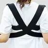 Corrección de postura personalizada fuerte con ortesis invisible ajustable para corrección de espalda con hombro abierto para adultos, ligera y delgada