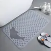 Tapete antiderrapante para banheiro, tapete de chuveiro para idosos, tapete antiderrapante e anti-queda para crianças, esfoliador de pés massageador com ventosas