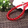 Wanya Crystal 5A Red Jade espalhado contas DIY joias artesanais acessórios material Calcedônia vermelha produtos semiacabados atacado