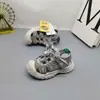 Tallas 17-26 Sandalias Populares para Niños, Zapatos Casuales, Zapatos Deportivos, Zapatos para Bebé con Suela Suave Antideslizante, Sandalias Cerradas de Suela Suave