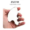 En stock: Placa Gua Sha de acero inoxidable, herramienta de belleza y masaje facial en forma de corazón, raspador de fascia portátil en forma de corazón, herramienta de belleza