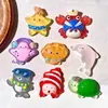 Animais Marinhos Fofos Tartaruga Golfinho Acessórios de Resina DIY Cola de Creme Presilha de Cabelo Capa de Celular Charms para Crocs