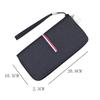 Bolso de Mano de Lona Correa de Muñeca para Hombre Bolso de Mano para Hombre Bolsa de Tela con Cremallera Correa de Transporte Billetera Larga para Hombre Tela Oxford para Hombre