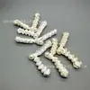 Hebilla de Placa con Nudo de Serpiente de Cuentas Hecha a Mano Botones de Cheongsam Estilo Chino Accesorios para Ropa Étnica de la Dinastía Han Botones Decorativos Fabricante