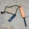 Portátil ao ar livre Firestone Field Survival Survival ferramenta de acampamento equipamento haste de magnésio máquina de tomar fogo cabo de faia vara de fogo