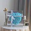 Caixa de Presente com Espelho de Rosa em Formato de Coração e Flor Eterna, Presente de Dia dos Namorados para Namorada, Melhor Amiga, Esposa, Presente de Aniversário