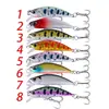 Cebo de Pesca Señuelo Artificial Señuelo Hundible Micro Señuelo 5cm 6g Vibración Señuelo Hundido Señuelo para Pesca de Lubina de Agua Dulce de Largo Alcance