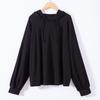 Moletom 2026 Primavera Estilo Coreano Manga Longa Solto Moda Versátil Cor Sólida Top Feminino Jaqueta Fina 3035-1