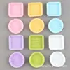 Acessórios de Resina Cola Branca Prato Miniatura Capa de Celular Bandeja Macaron Mini Acessórios de Cabelo Adereço Material DIY