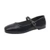 Sapatilhas Mary Jane Baixas Femininas Chuyuji Modelo Novo 2026, Adequadas para Saias, Trabalho, Sapatos Pequenos de Couro, Sapatos de Festa
