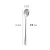 Cucharita Acero Inoxidable Agitación Cuchara Redonda Cuchara de Café Mango Largo Postre Hielo Cuchara de Regalo Nido de Pájaro Cuchara con logo Cuchara para Condimentar