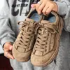 Zapatos casuales 5018 talla grande transfronterizos de punta ancha y horma ancha, zapatillas deportivas versátiles, zapatos para ir al trabajo, zapatos para conducir, zapatos de hombre