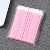 Novo Pincel para Batom Vazado Pincel para Gloss com Flocos 50 Peças Pincel de Mousse de Limpeza Pincel para Sombra Glaze Labial Ferramenta de Beleza