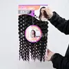 Cabelo Sintético para Crochet Cacheado Longo Mais Vendido Transfronteiriço Africano Europeu e Americano Peruca Cacheada Italiana 8X
