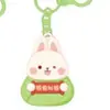 Figuritas de llavero de goma blanda de anime de dibujos animados, colgantes para mochila, accesorios para bolsos, pequeños adornos, al por mayor en stock para tiendas