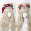 Boina Orejas de Oso Lolita Linda Boina de Artista Accesorio Japonés Hecho a Mano Boina Redonda