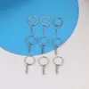 Llavero Ensamblaje Cadena de Cuatro Secciones Juguete Muñeca Colgante para Llavero Accesorios para Joyería DIY Venta Directa en Stock Colgante