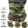 Máscara Táctica de Malla Transpirable para Exteriores de Verano Sombrilla Protección Solar Máscara Gorro Turbante Anti-UV para Montañismo Pesca