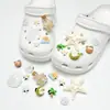 Zuecos Lindos y de Moda Estilo Ins Accesorios DIY Hebillas de Zapato Desmontables Flor de Zapato de Ballet Dibujos Animados 3D Accesorios